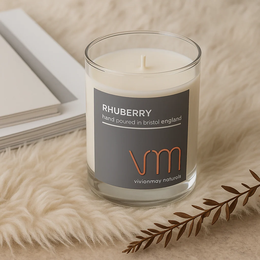Rhuberry Soy Candle - Image 2