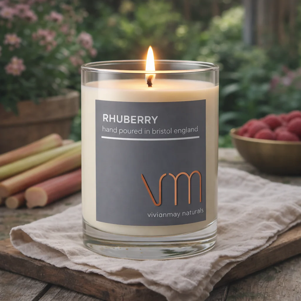 Rhuberry Soy Candle - Image 3