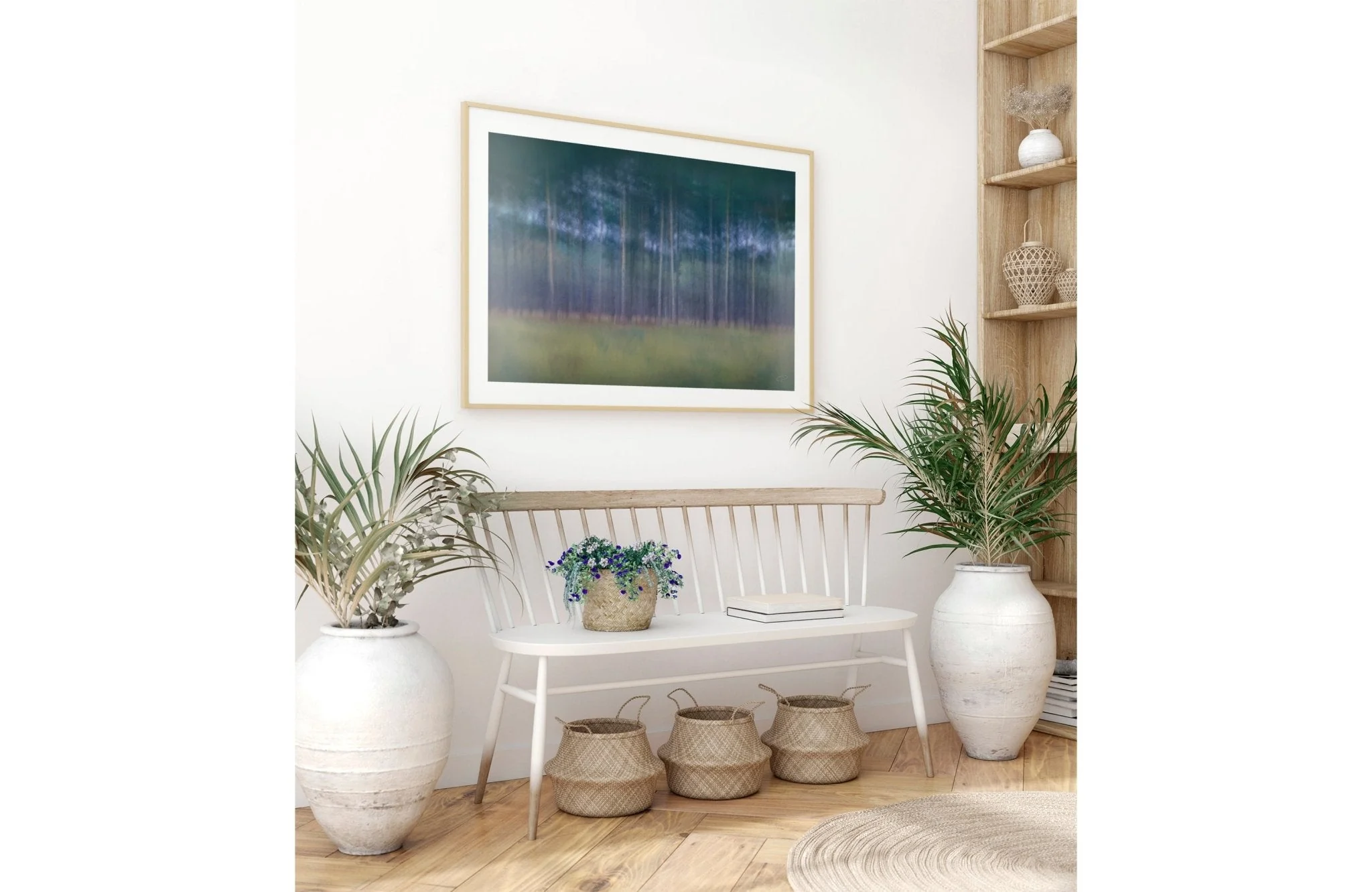 Country Cottage Wall Art 'Rhythms' - Image 5