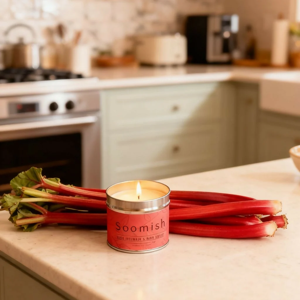 Rich Rhubard & Ripe Fruits Tin Candle - Image 4
