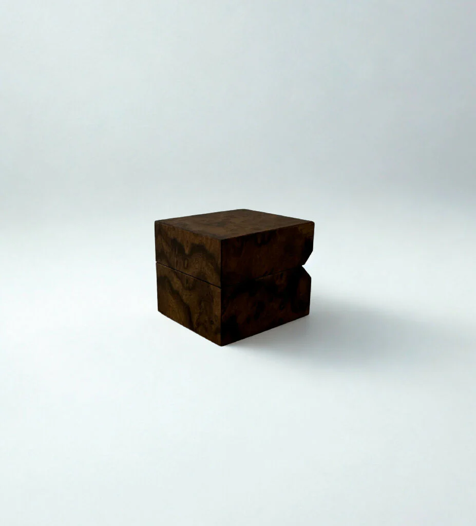 Burr Walnut Ring Box - Image 4