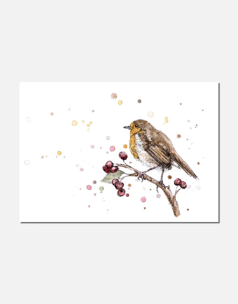Robin Study | Signed Limited Edition Print - Image 2