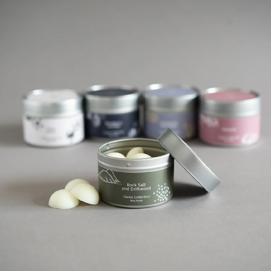 Rock Salt and Driftwood Candle or Wax Melts - Image 2