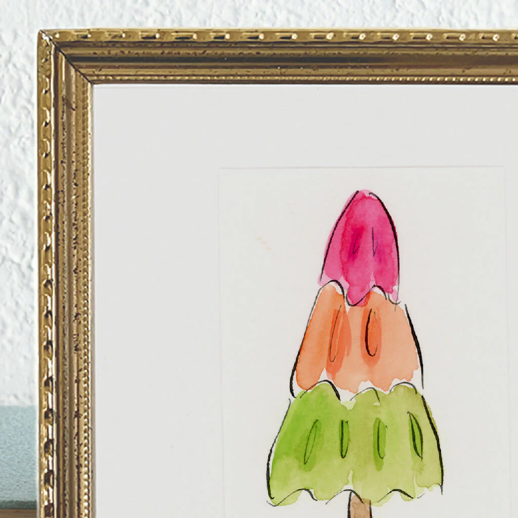 'Rocket Ice Lolly' Framed Original Art - Image 3