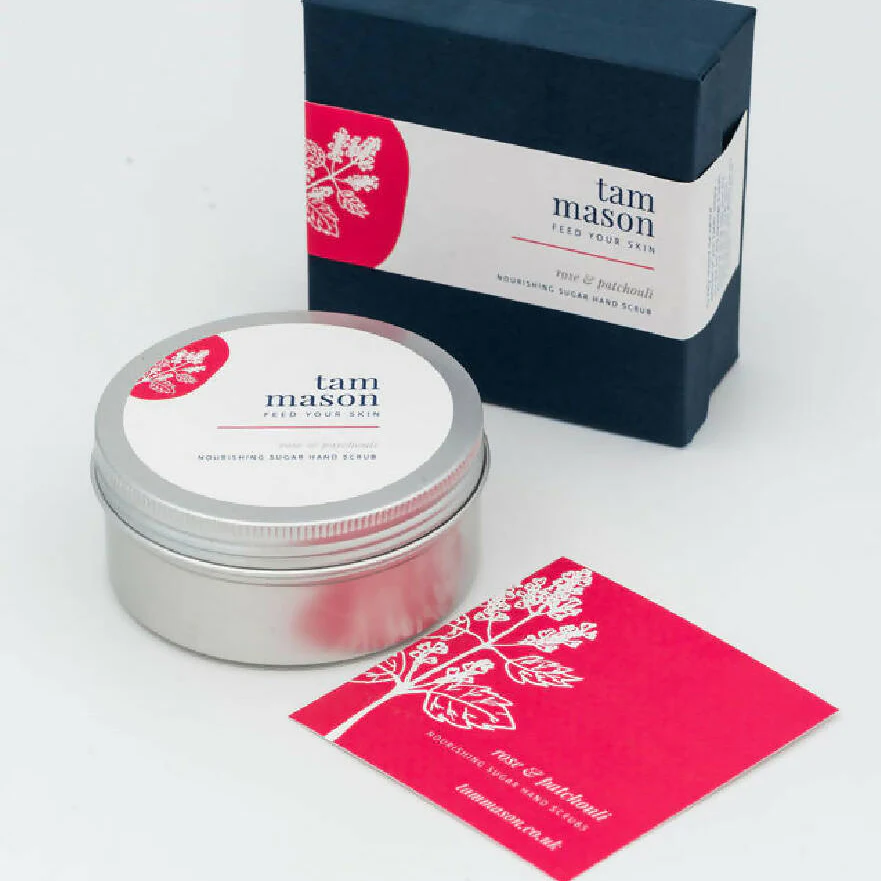 Rose & Patchouli Sugar Hand Scrub, 150g - Image 4