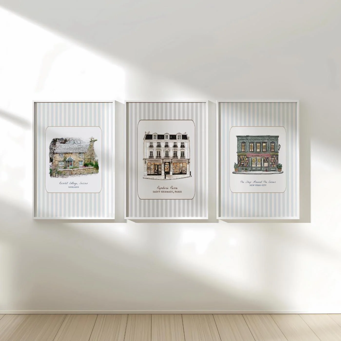 Rosehill Cottage Illustration from the movie The Holiday by Nancy Meyers - Image 8
