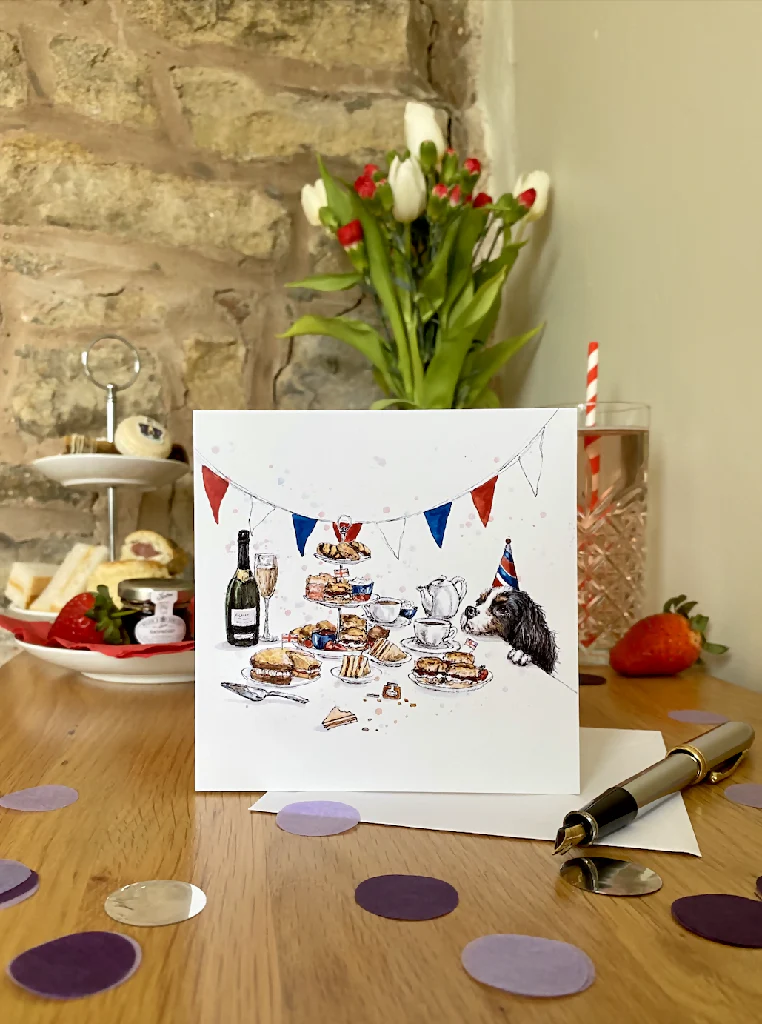 Royal Tea | Greetings Card
