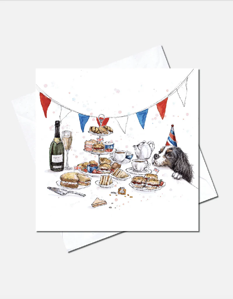 Royal Tea | Greetings Card - Image 2