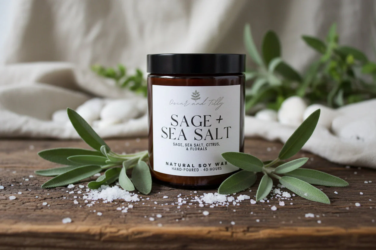 Sage & Sea Salt Candle