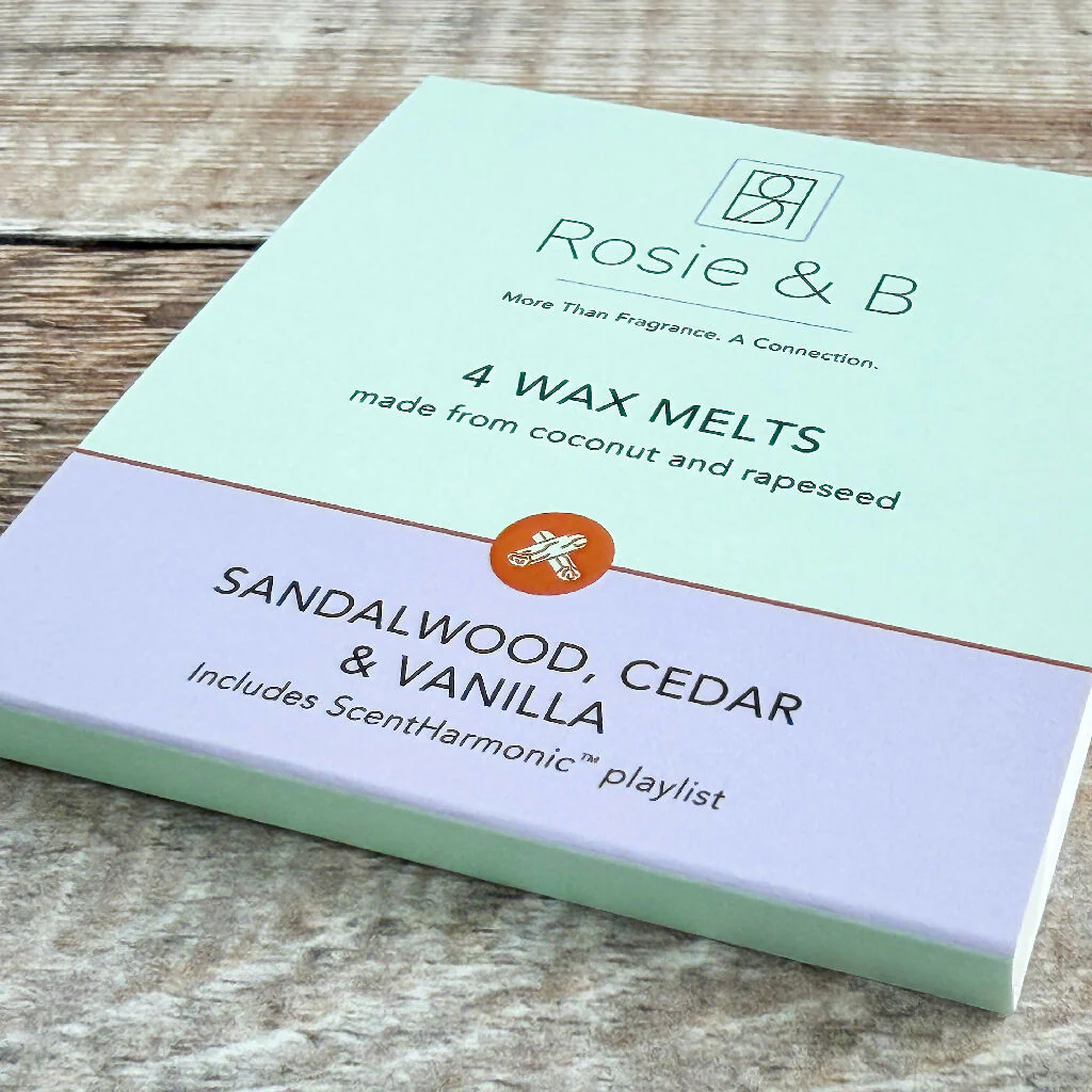 Sandalwood, Cedar & Vanilla Wax Melts - Image 4
