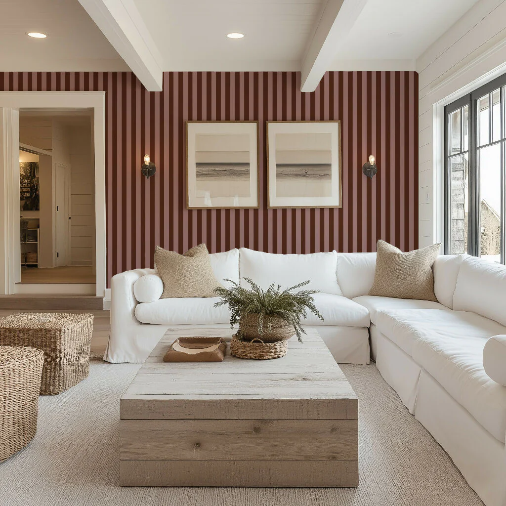 Saville Row Stripe Wallpaper - Image 2