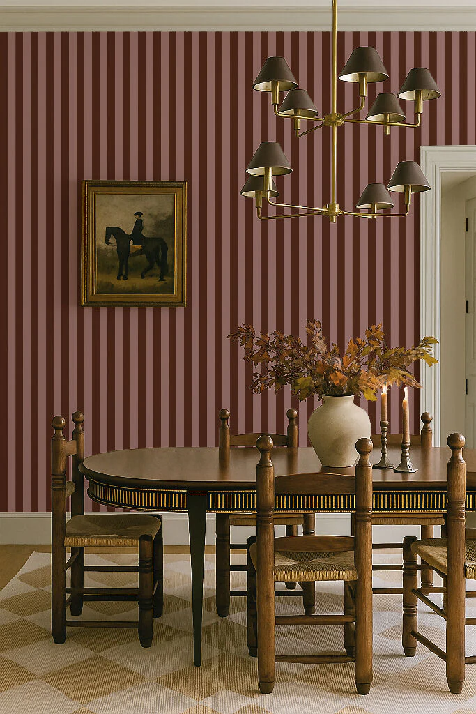 Saville Row Stripe Wallpaper - Image 5