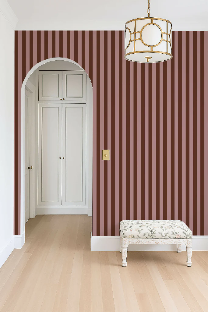Saville Row Stripe Wallpaper - Image 6