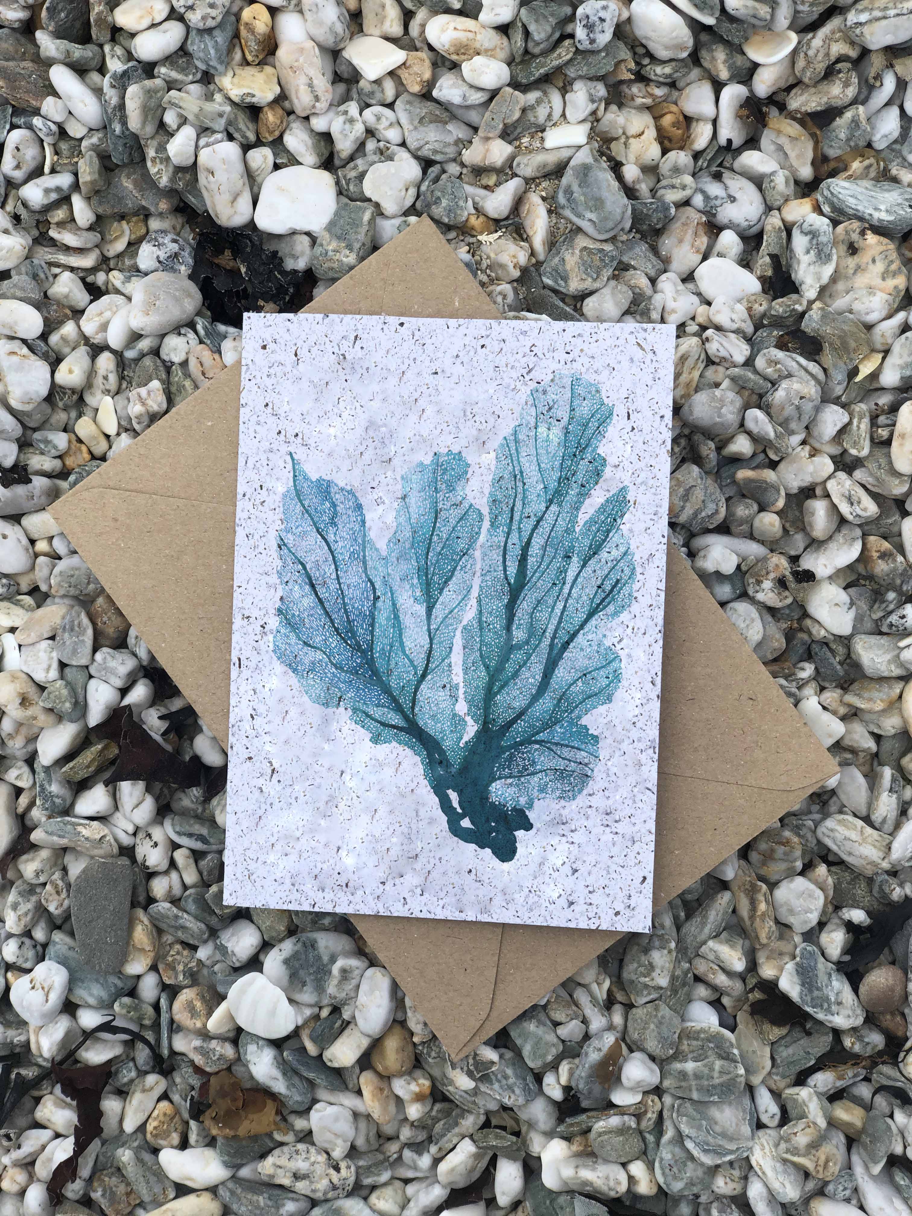 Sea Fan Mini Print Card - Image 2