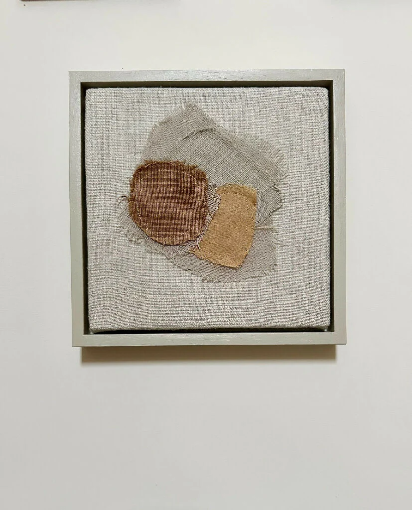 Sea Glass III Textile Wall Art - Image 2