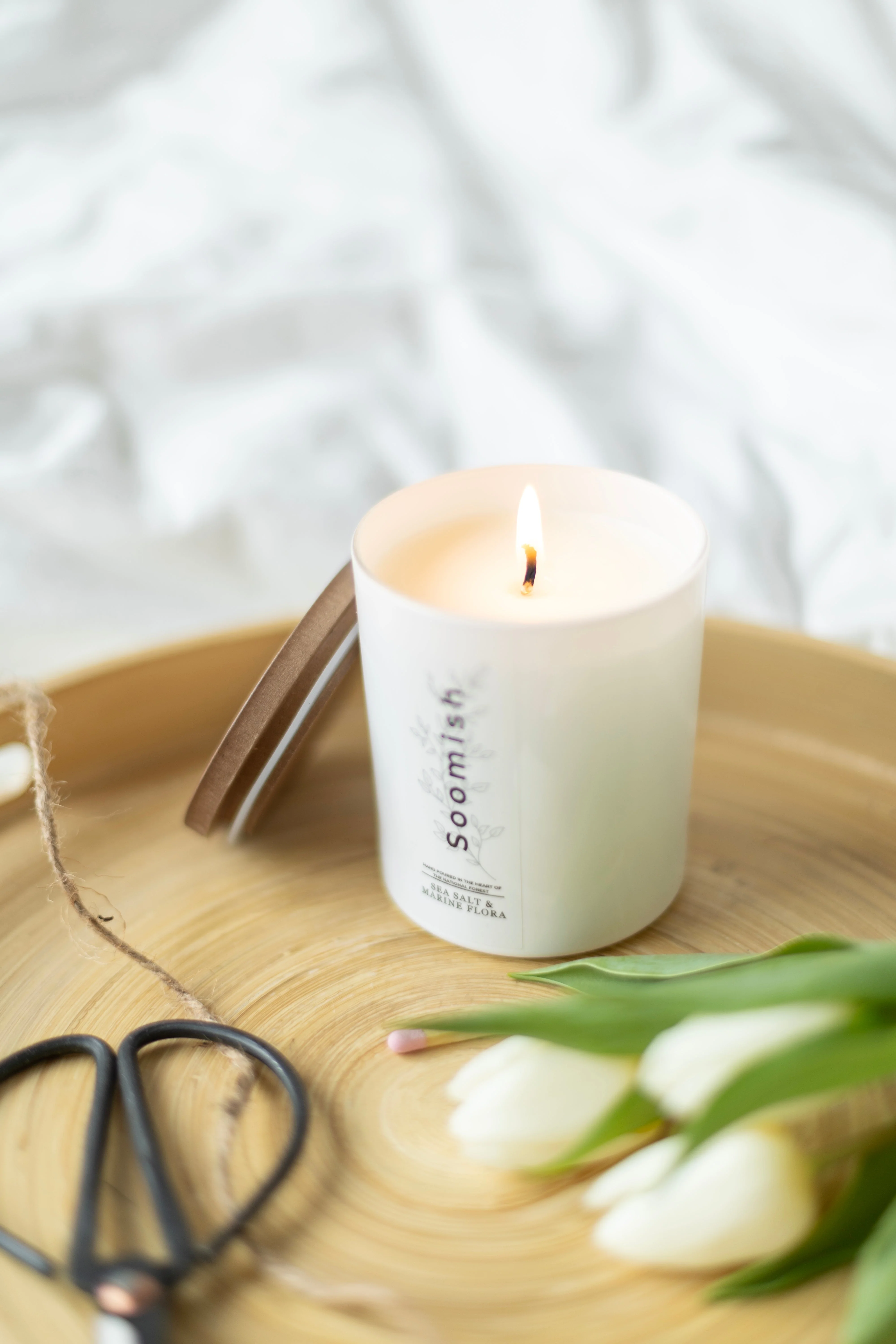 SEA SALT & MARINE FLORA CANDLE - Image 3