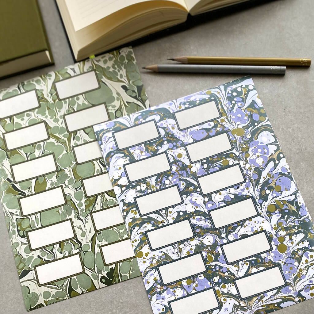 Self Adhesive Marble Labels - Image 3