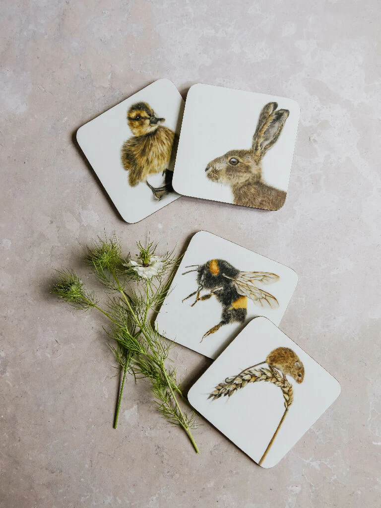 Set of 4 Duckling Coasters - Image 2