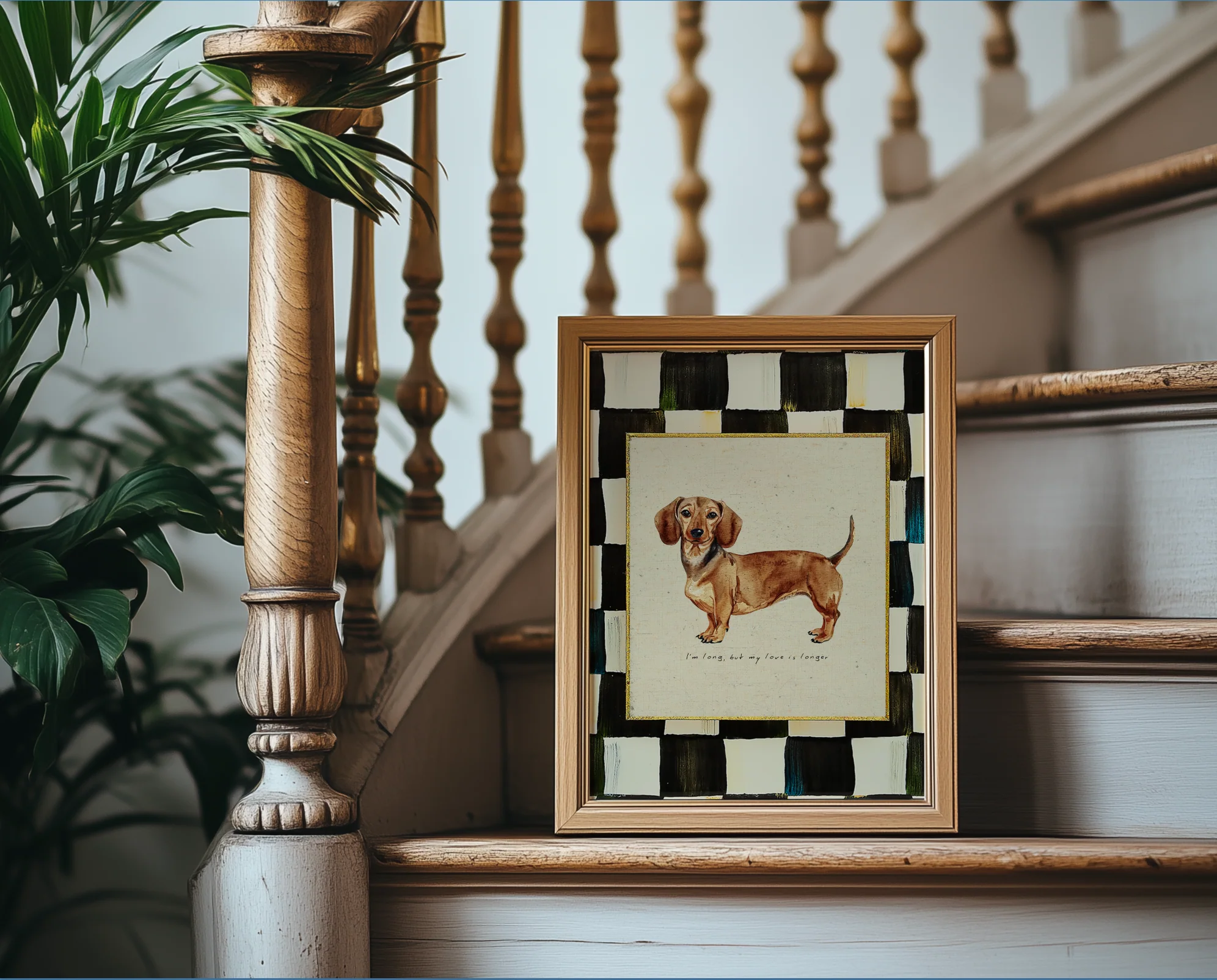 Set of 4 Puppy Gallery Wall Prints, Sausage Dog Wall Art, Beagle Artwork, Shih Tzu Illustration - Image 2