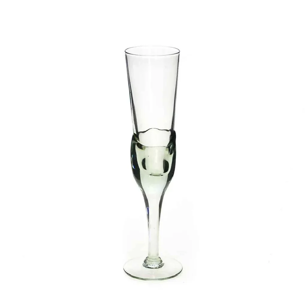 Set of 4 Tulip Ice Champagne Flute - Image 2