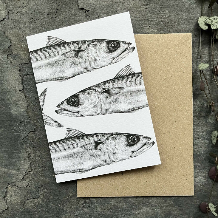 Set of 5 blank 'Seashore' Greetings Cards - Image 5