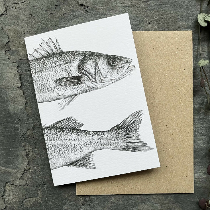 Set of 5 blank 'Seashore' Greetings Cards - Image 6