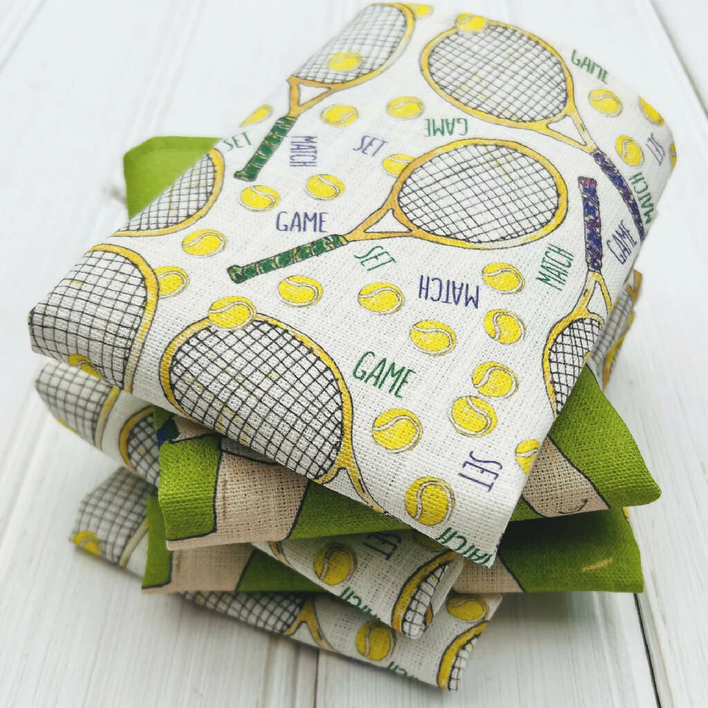 Set of Two Linen Napkins - Sporting designs - Image 10