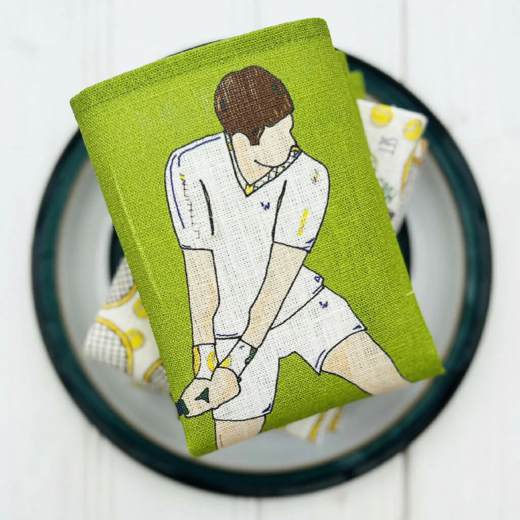 Set of Two Linen Napkins - Sporting designs - Image 11