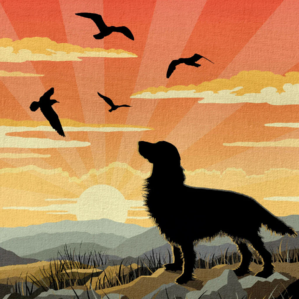 SETTER ‘WAGGY TAILS’ LIMITED EDITION ART PRINT - Image 7