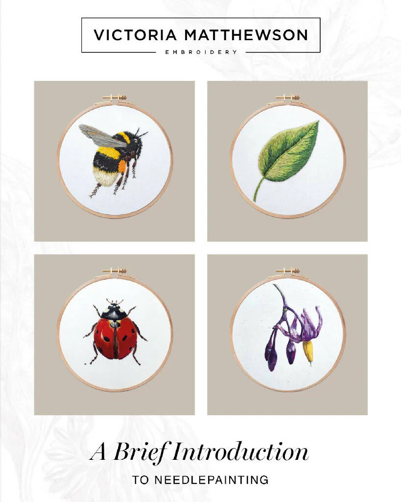 Seven Spot Ladybird Silk Shading Embroidery Kit - Image 4