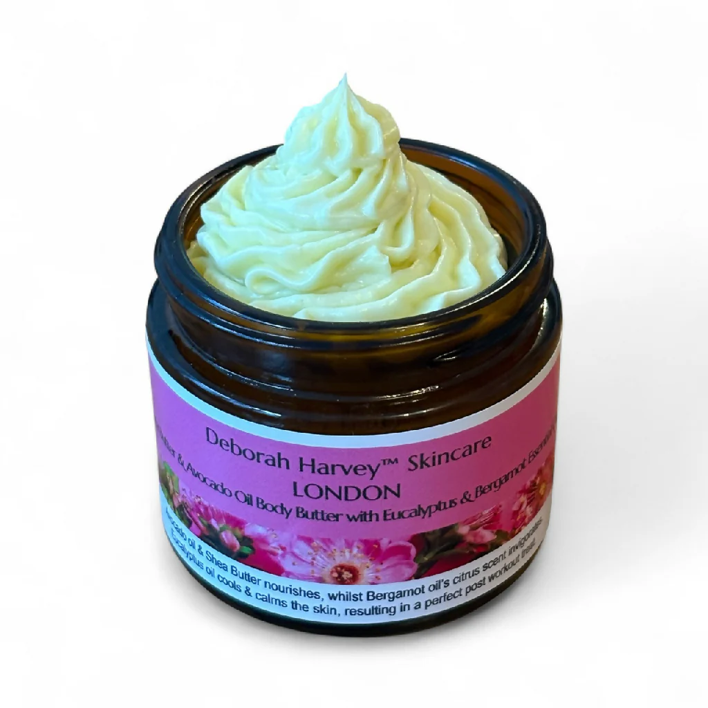 Shea Butter & Avocado Oil Body Butter With Eucalyptus & Bergamot Essential Oil - Image 2