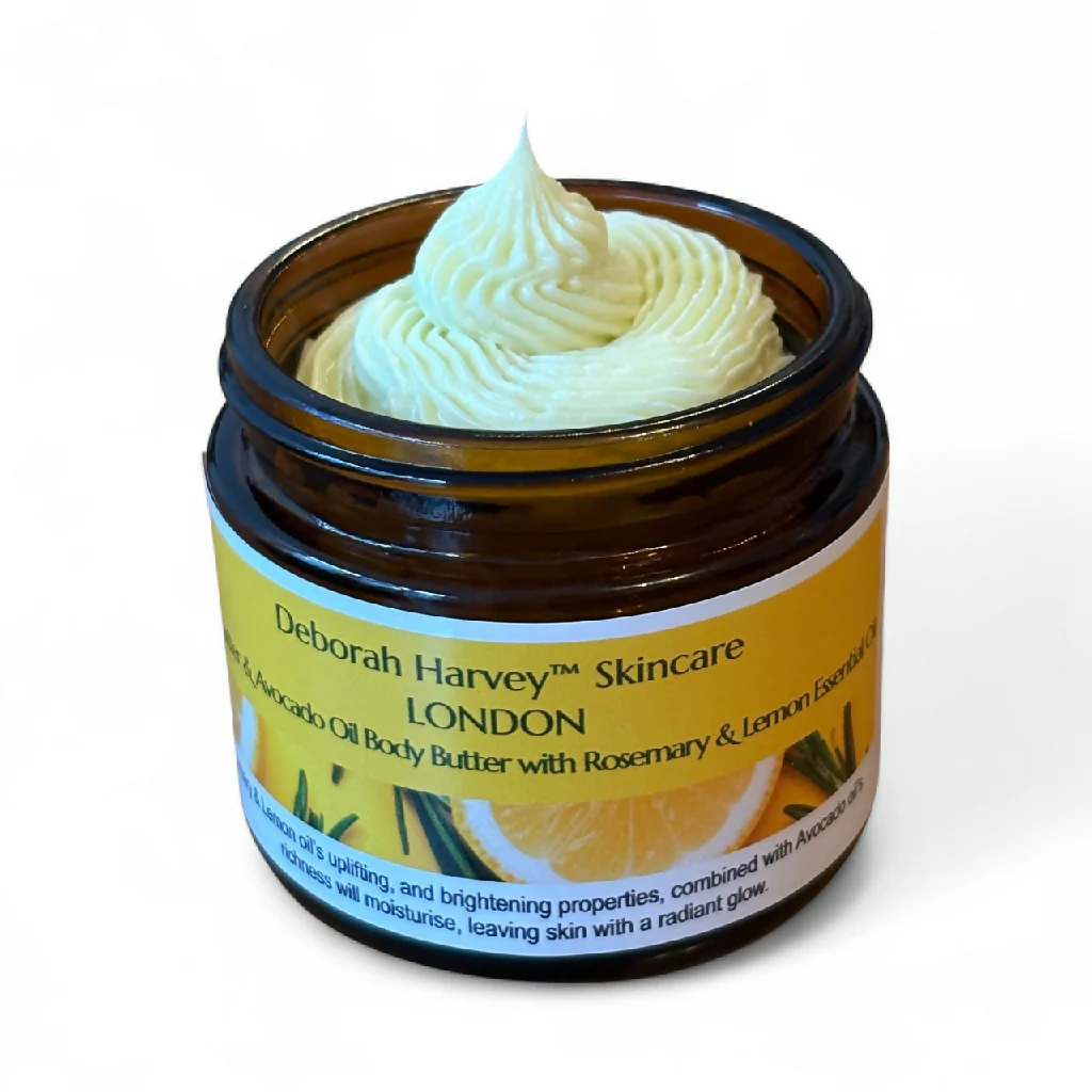 Shea Butter & Avocado Oil Body Butter With Rosemary & Lemon Essential Oil - Image 2