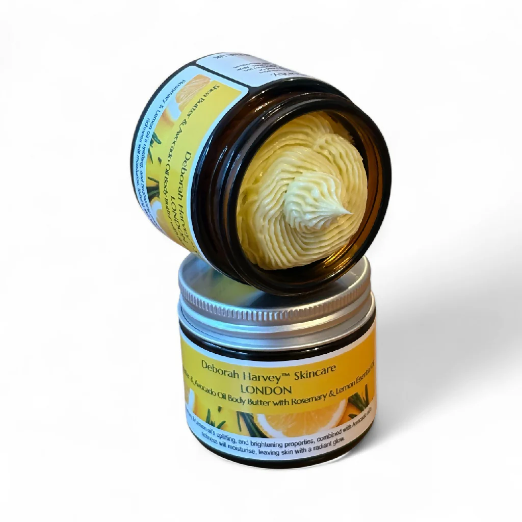 Shea Butter & Avocado Oil Body Butter With Rosemary & Lemon Essential Oil - Image 3