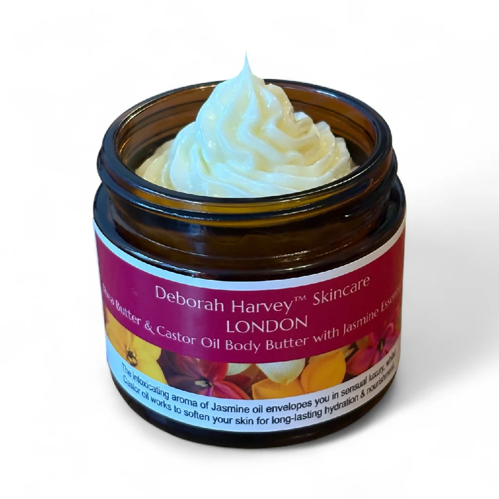 Shea Butter & CASTOR oil Body Butter With JASMINE Essential Oil - Image 4