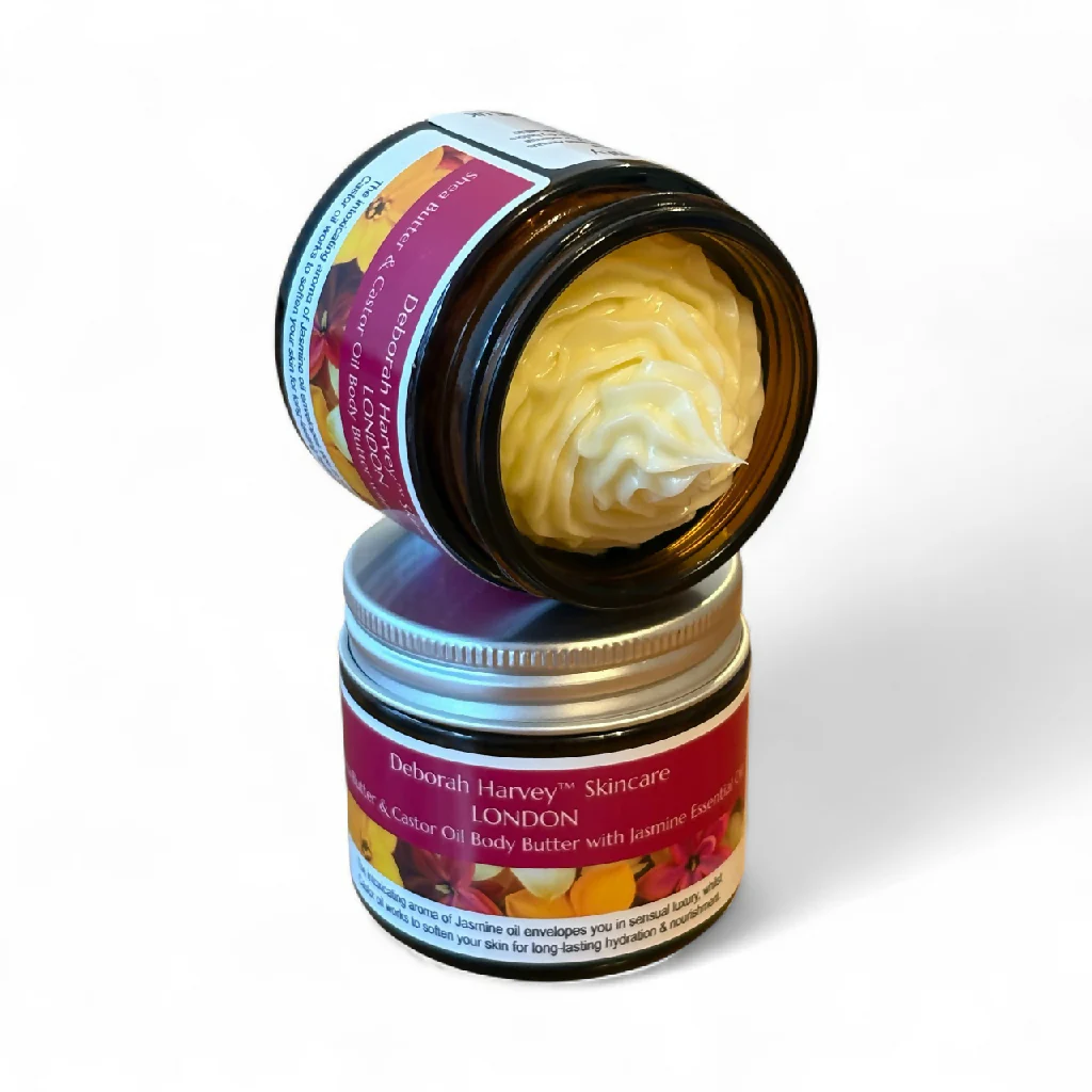 Shea Butter & CASTOR oil Body Butter With JASMINE Essential Oil - Image 5