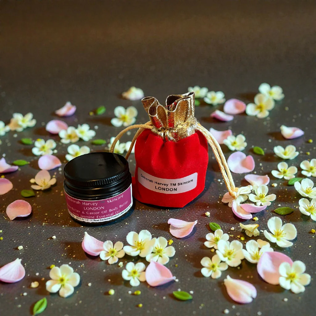 Shea Butter & CASTOR oil Body Butter With JASMINE Essential Oil - Image 7