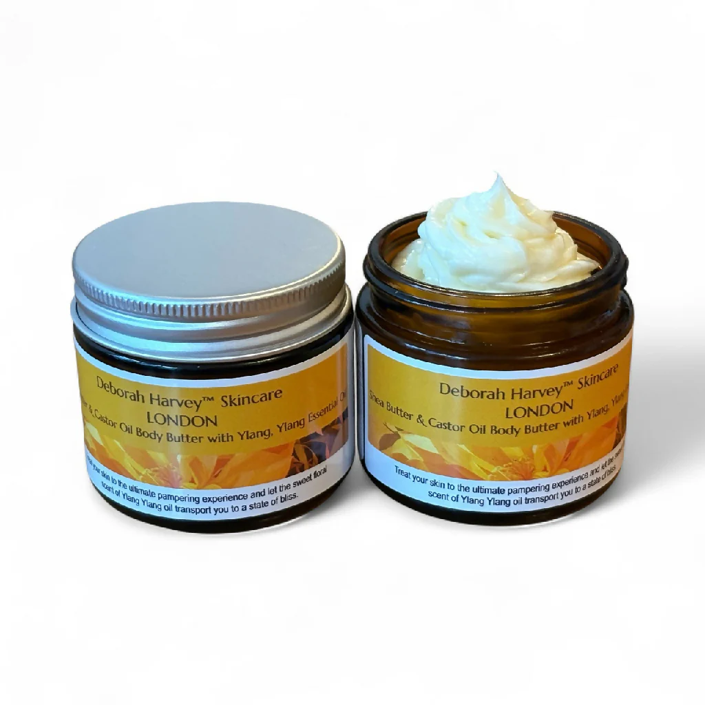 Shea Butter & CASTOR oil Body Butter With YLANG, YLANG Essential Oil. - Image 4