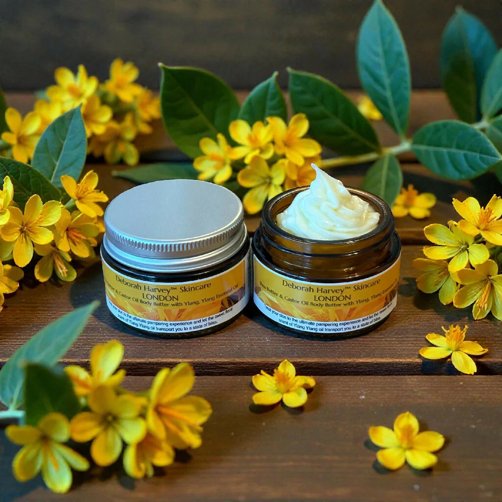 Shea Butter & CASTOR oil Body Butter With YLANG, YLANG Essential Oil. - Image 6