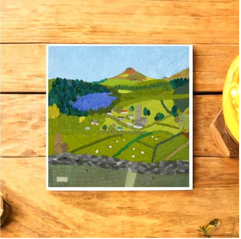 Sheepstor Dartmoor Ceramic Coaster