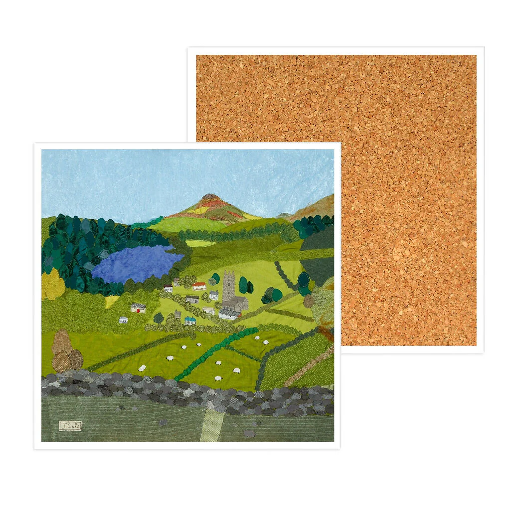 Sheepstor Dartmoor Ceramic Coaster - Image 2