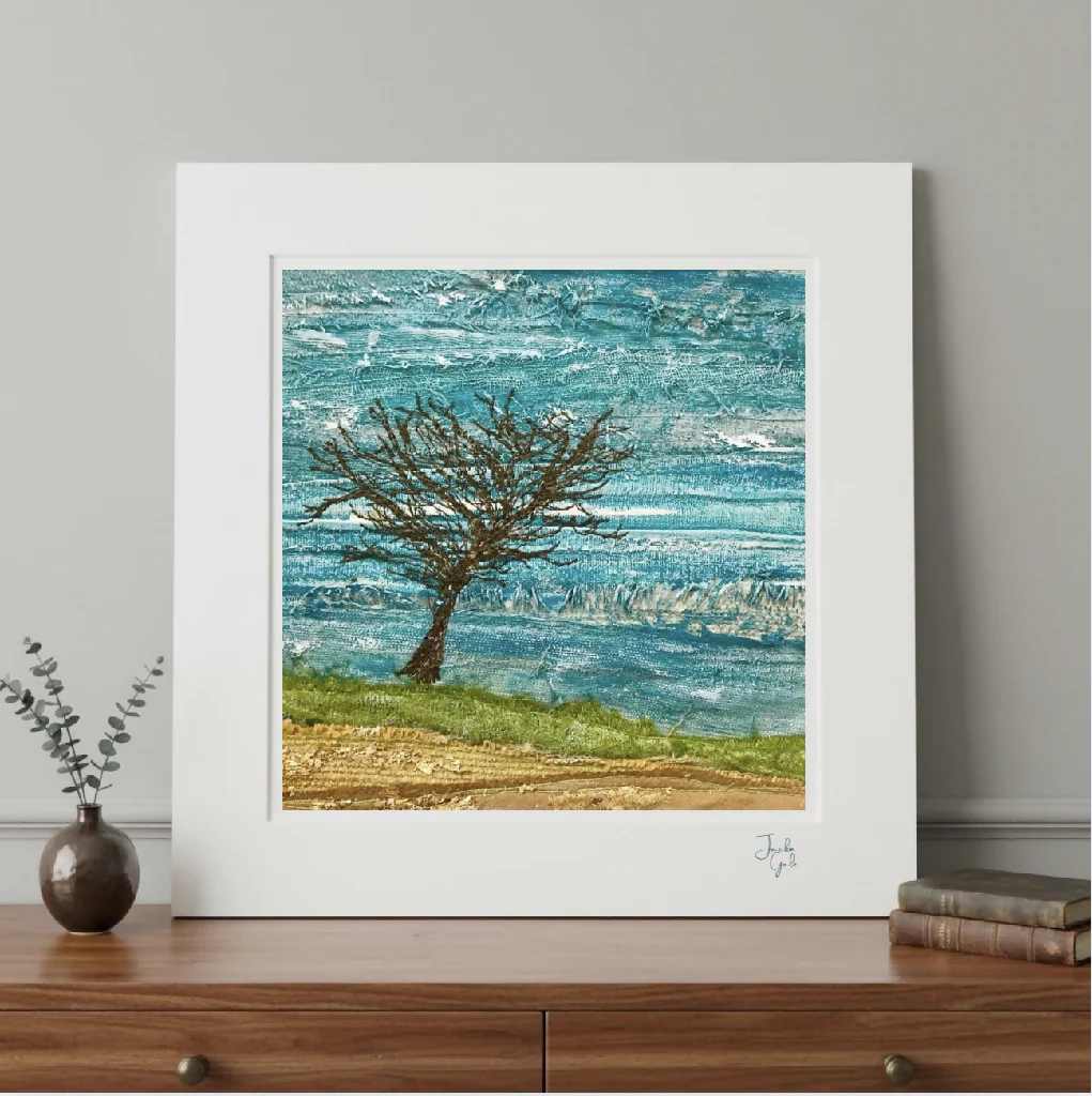 Autumn Ocean - Fine Art Mounted Print