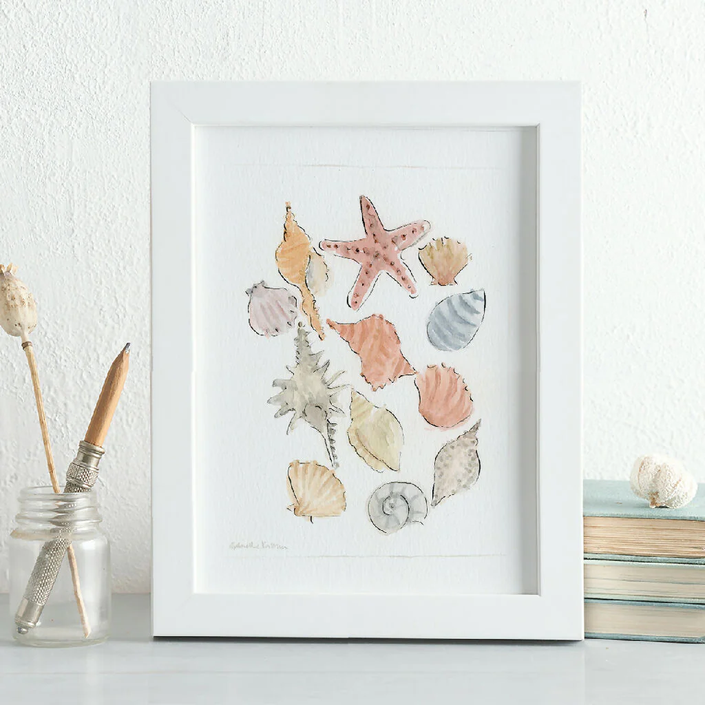 'Shells' Framed Original Painting