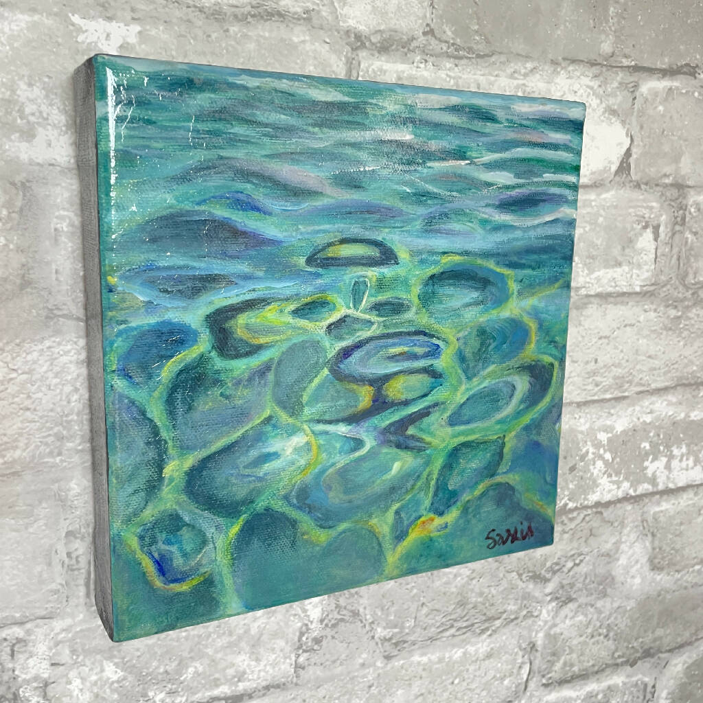 Shimmering Sea - Original Artwork Saskia McLean - Image 4