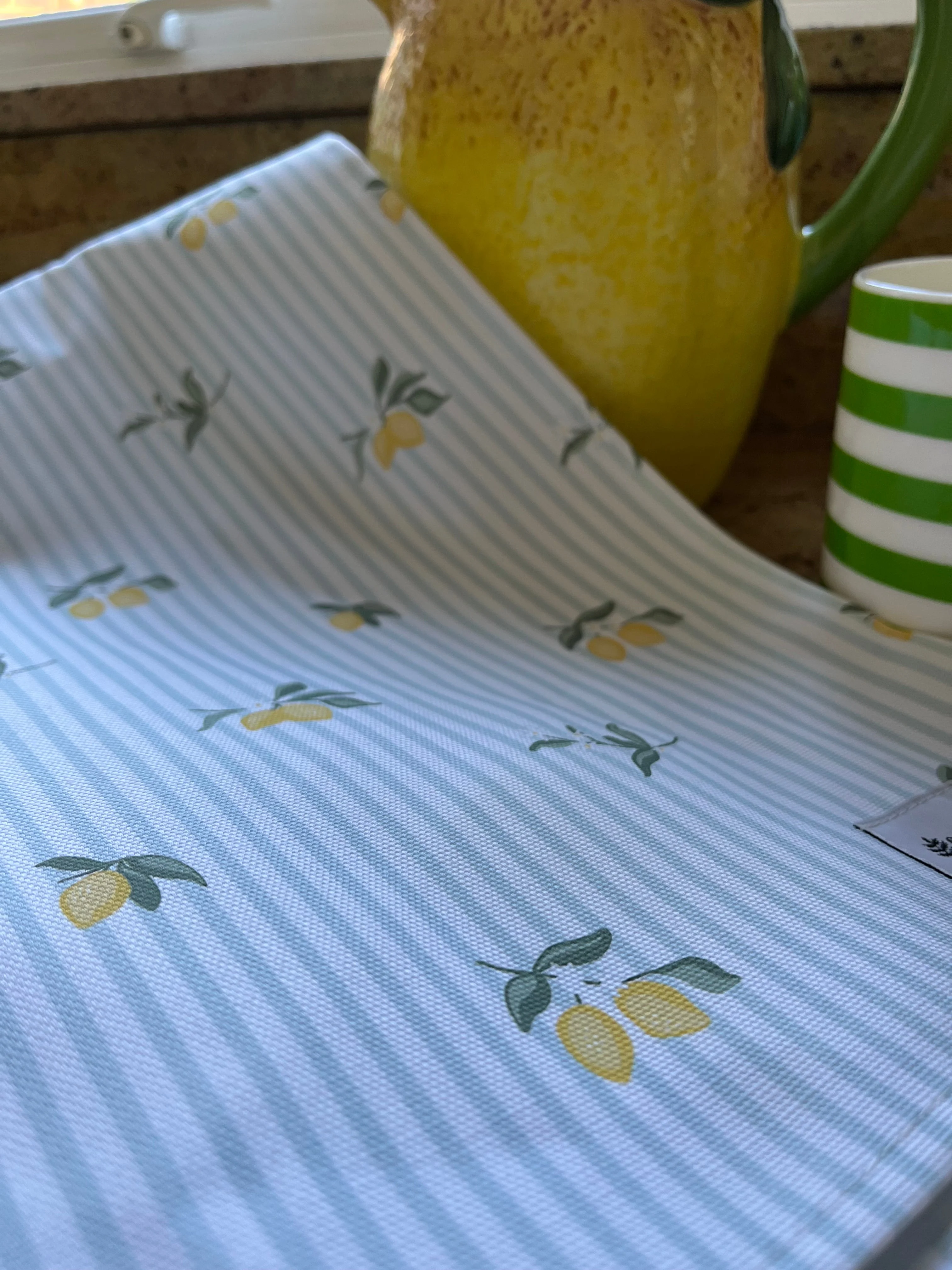 Sicilian Lemons Tea Towel - Image 3