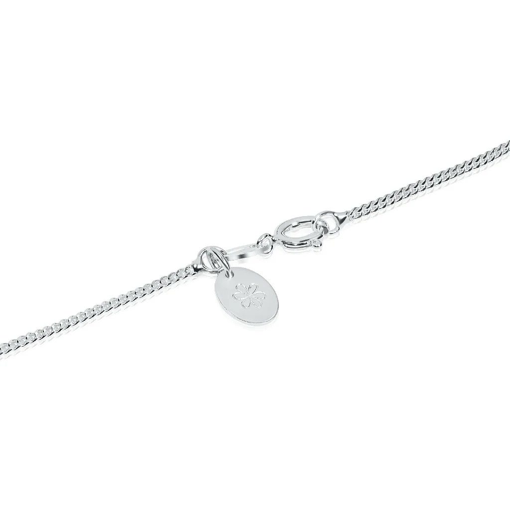 Silver Ammonite & Sea Glass Necklace - Image 6
