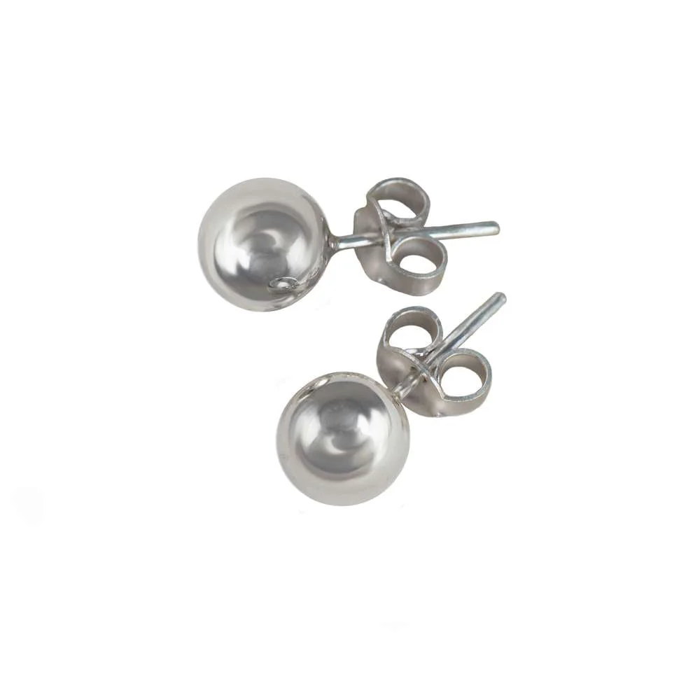 Silver Ball Studs - Image 2