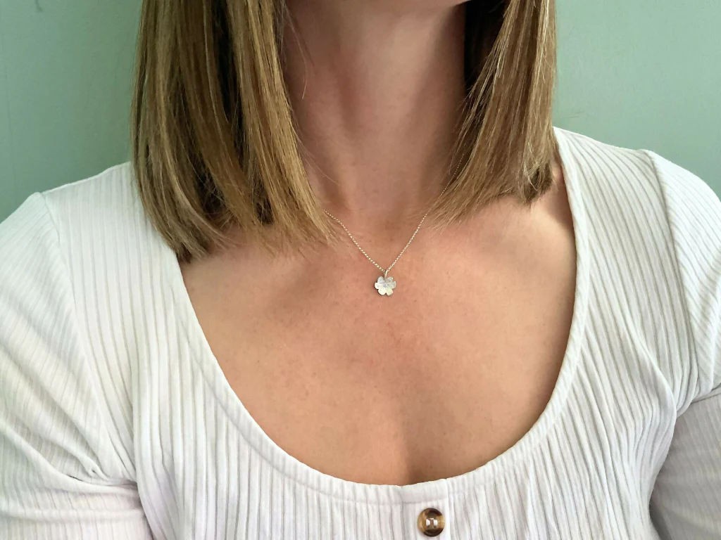 Silver Blossom Necklace - Image 2