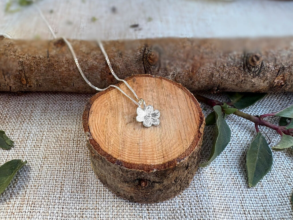 Silver Blossom Necklace - Image 5