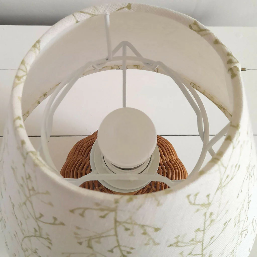 Silver Lane Linen Conical Lampshade - Image 4