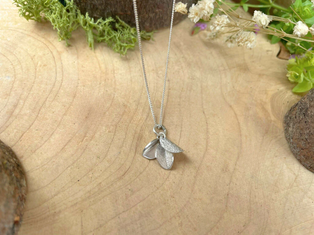 Silver Petals Necklace - Image 7